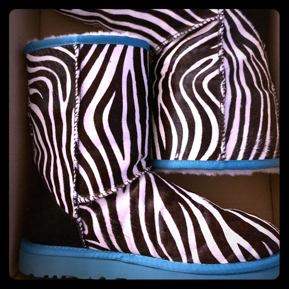 Zebra print Uggs